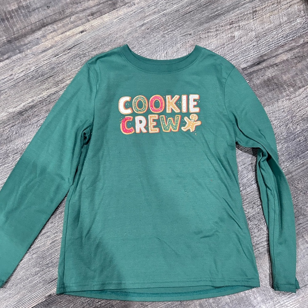 Cookie Crew Kids Teal Pajama Top